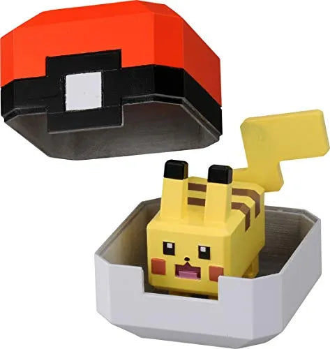 Pokémon Quest - Pikachu - Poxel Collection (Takara Tomy)ㅤ – Takara Tomy As Manufacturer – ActionFigure Brasil