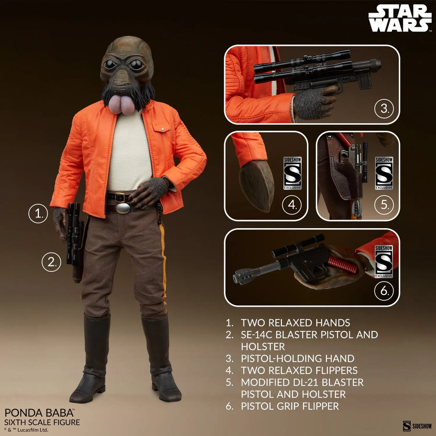 Ponda Baba™ - LIMITED EDITION (Exclusive) – Sideshow Collectibles – ActionFigure Brasil