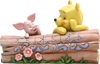 Pooh and Piglet by Log - ActionFigure Brasil