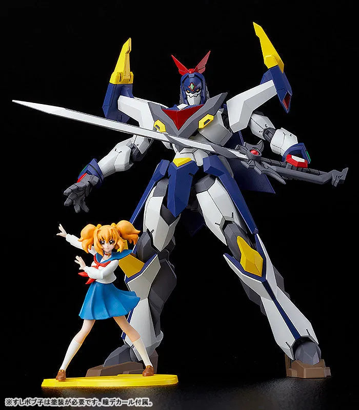 Pop Team Epic - Super Robot Wars X-Ω - Popuko - Moderoid - Super Pipimi Bari Mode (Good Smile Company)ㅤ – Good Smile Company – ActionFigure Brasil