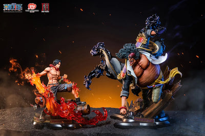 Portgas D. Ace VS Marshall D. Teach – Jimei Palace – ActionFigure Brasil