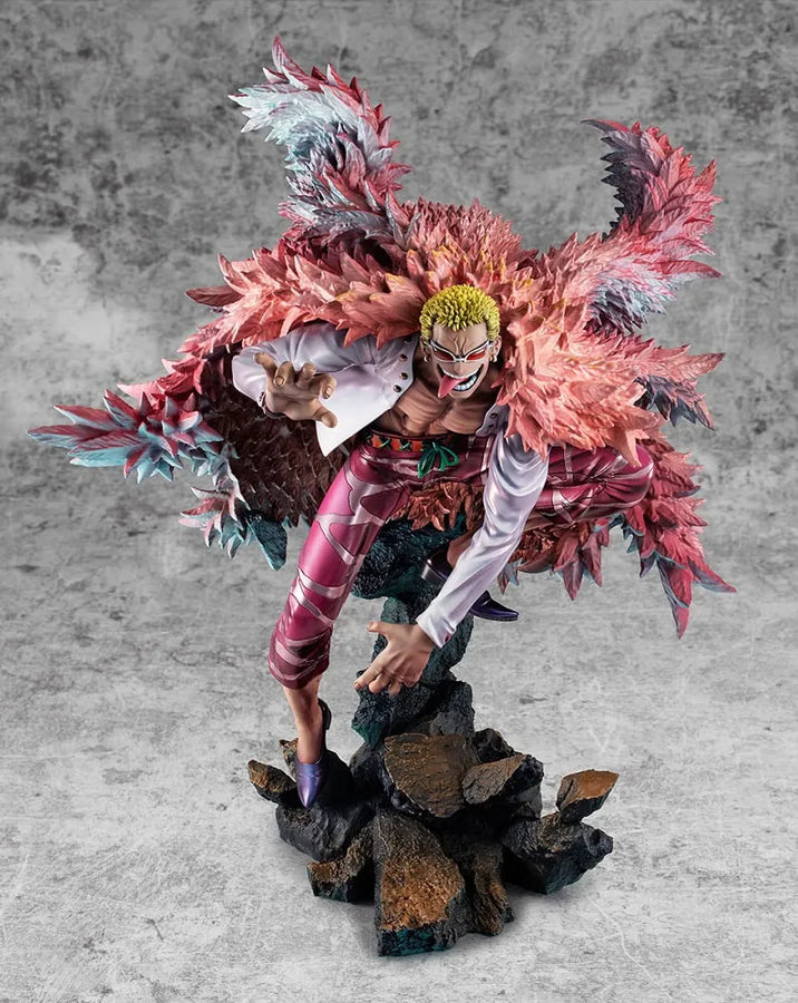 Portrait of Pirates “Heavenly Demon” Donquixote Doflamingo – MegaHouse – ActionFigure Brasil