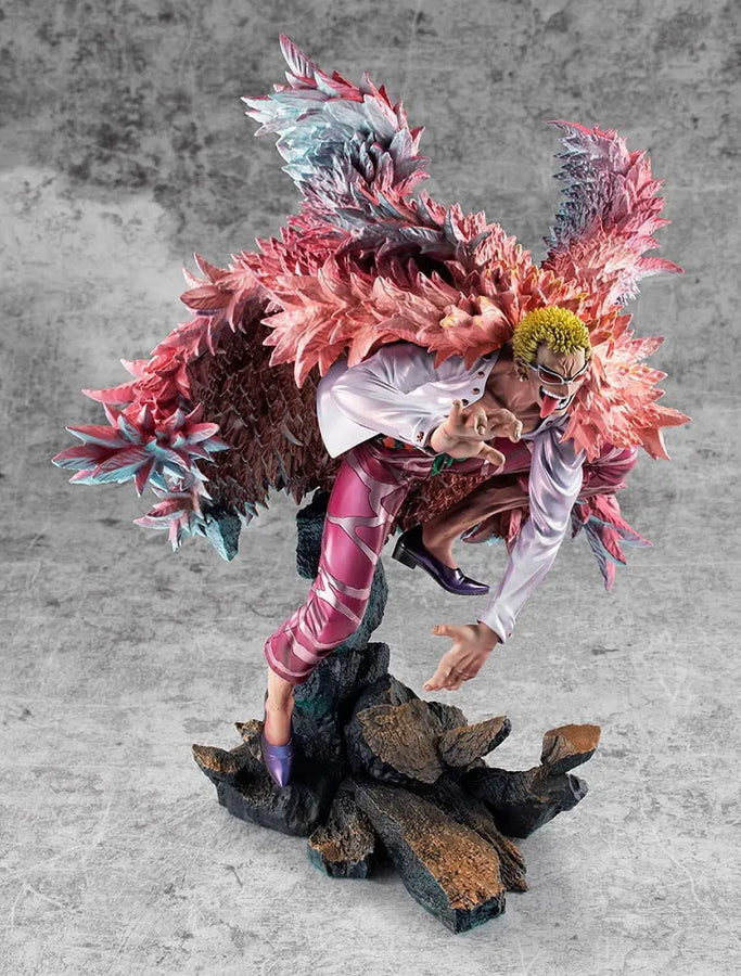 Portrait of Pirates “Heavenly Demon” Donquixote Doflamingo – MegaHouse – ActionFigure Brasil