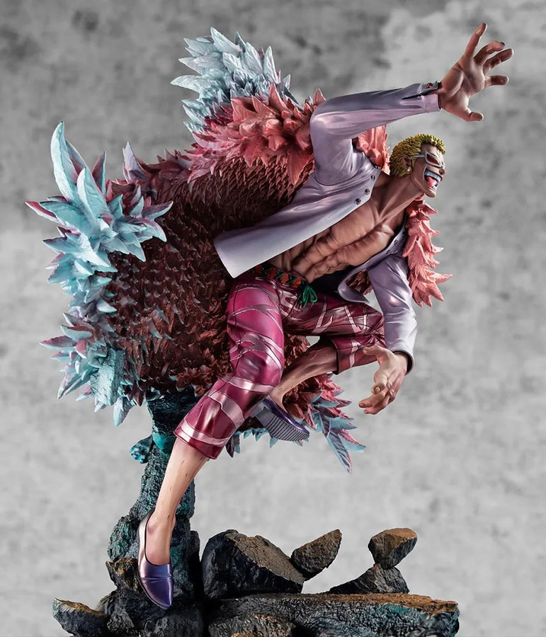 Portrait of Pirates “Heavenly Demon” Donquixote Doflamingo – MegaHouse – ActionFigure Brasil