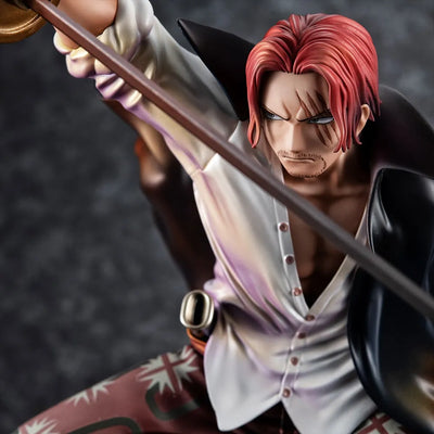 Portrait of Pirates "Red-Haired" Shanks – MegaHouse – ActionFigure Brasil — acessórios