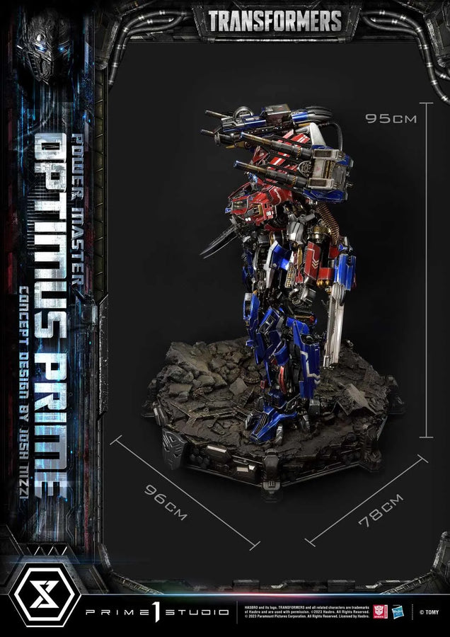 Power Master Optimus Prime (Design by Josh Nizzi Edition) Transformers (Film) – Prime1Studio – ActionFigure Brasil
