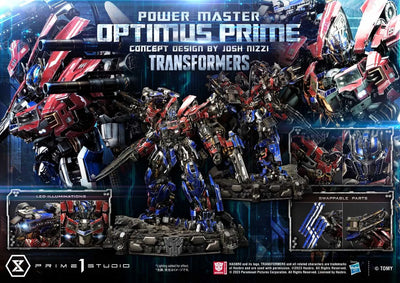 Power Master Optimus Prime (Design by Josh Nizzi Edition) Transformers (Film) – Prime1Studio – ActionFigure Brasil
