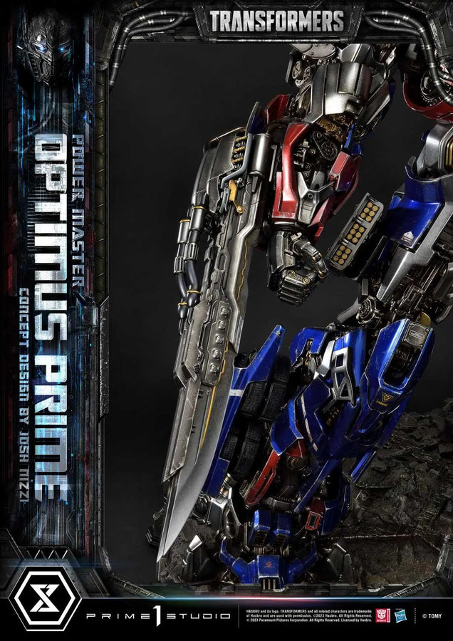 Power Master Optimus Prime (Design by Josh Nizzi Edition) Transformers (Film) – Prime1Studio – ActionFigure Brasil