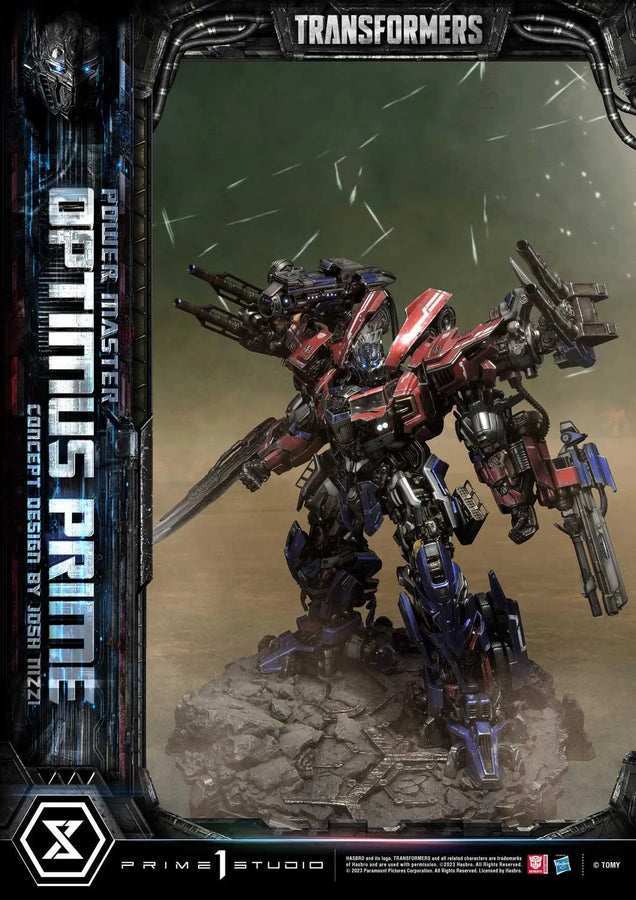 Power Master Optimus Prime (Design by Josh Nizzi Edition) Transformers (Film) – Prime1Studio – ActionFigure Brasil