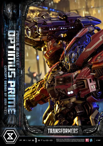 Power Master Optimus Prime (Design by Josh Nizzi Edition) Transformers (Film) – Prime1Studio – ActionFigure Brasil