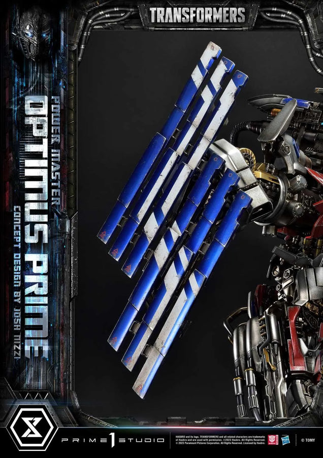 Power Master Optimus Prime (Design by Josh Nizzi Edition) Transformers (Film) – Prime1Studio – ActionFigure Brasil