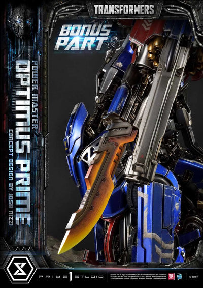 Power Master Optimus Prime (Ultimate Bonus Version) - LIMITED EDITION: 180 – Prime 1 Studio – ActionFigure Brasil — embalagem