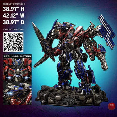 Power Master Optimus Prime (Ultimate Bonus Version) - LIMITED EDITION: 180 – Prime 1 Studio – ActionFigure Brasil — ângulo diferente
