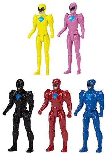 Power Rangers (2017) - Black Ranger - Blue Ranger - Megazord - Pink Ranger - Red Ranger - Yelㅤ – Bandai – ActionFigure Brasil