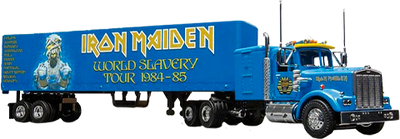 Powerslave Heavy Metal Truck – Corgi – ActionFigure Brasil — com base expositora