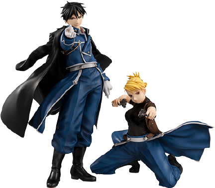 Precious G.E.M Roy Mustang & Riza Hawkeye – MegaHouse – ActionFigure Brasil
