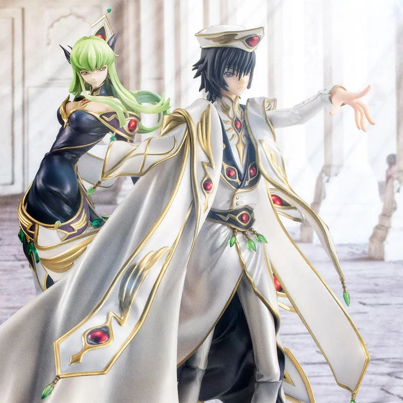 Precious G.E.M. Series Code Geass Lelouch vi Britannia & C.C. Setㅤ – MegaHouse – ActionFigure Brasil