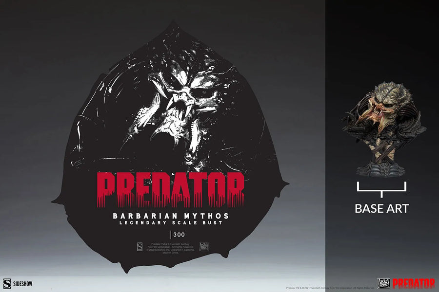 Predator Barbarian Mythos - LIMITED EDITION: 300 – Sideshow Collectibles – ActionFigure Brasil