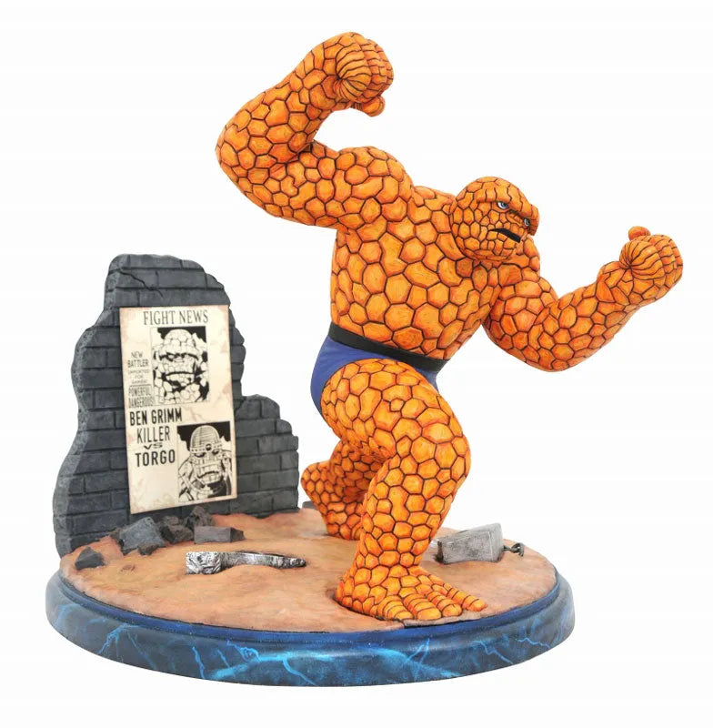 Premier Collection / Marvel Comics: The Thing Statueㅤ – Diamond Select – ActionFigure Brasil