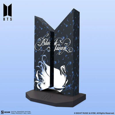Premium BTS Logo: Black Swan Edition - LIMITED EDITION (Black Swan Edition) – Sideshow Collectibles – ActionFigure Brasil — close