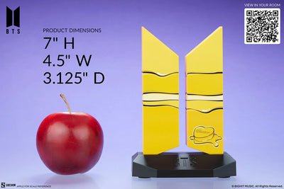 Premium BTS Logo: Butter Edition - LIMITED EDITION (Butter Edition) – Sideshow Collectibles – ActionFigure Brasil — ambientada