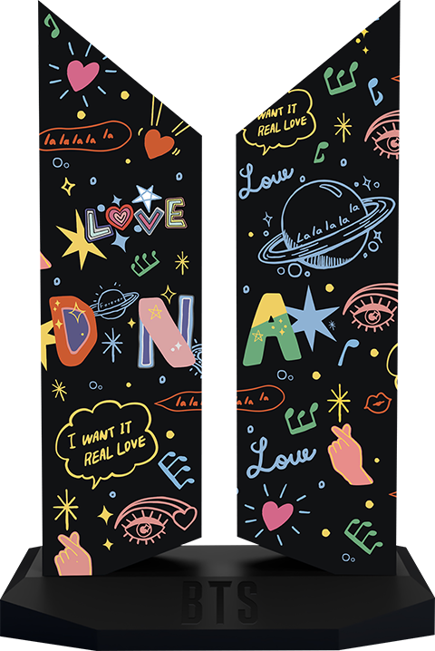 Premium BTS Logo: DNA Edition - LIMITED EDITION (DNA Edition) – Sideshow Collectibles – ActionFigure Brasil
