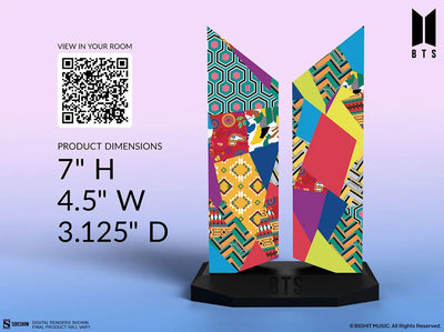 Premium BTS Logo: Idol Edition - LIMITED EDITION (Idol Edition) – Sideshow Collectibles – ActionFigure Brasil — ambientada