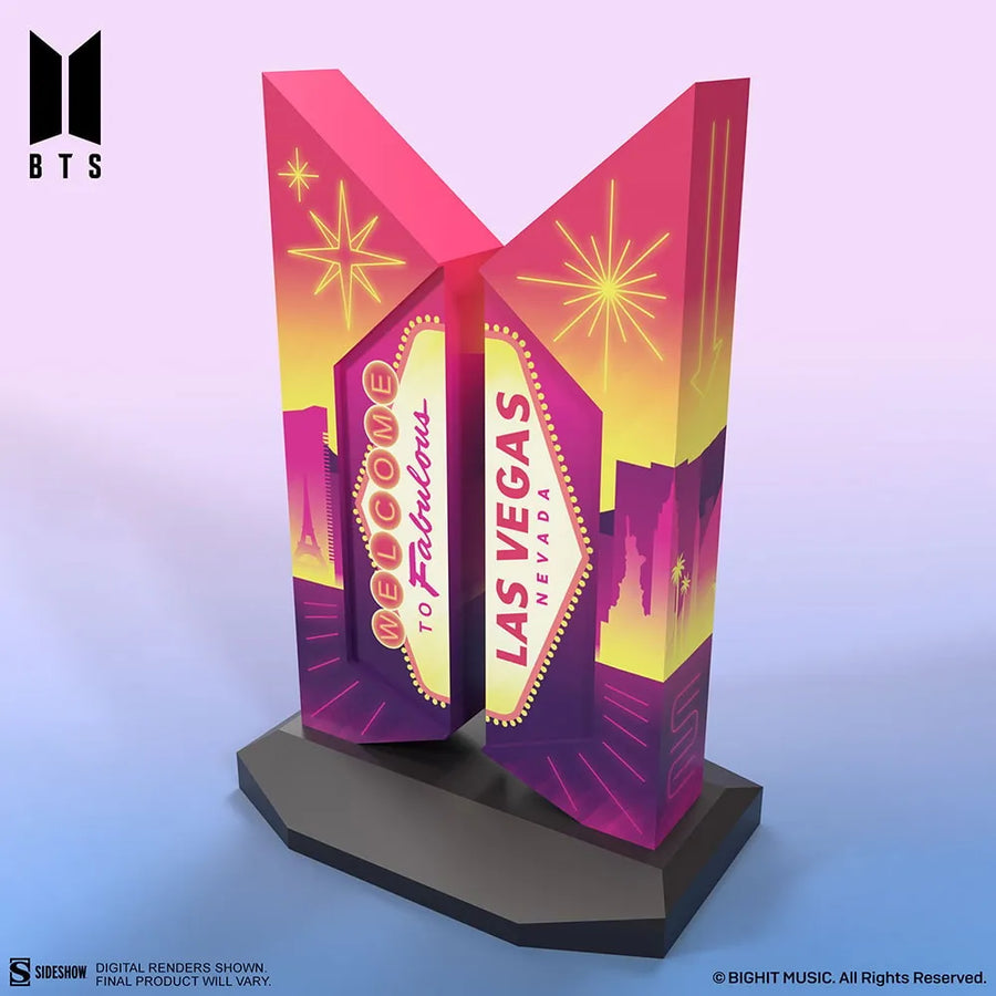 Premium BTS Logo: Las Vegas Edition - LIMITED EDITION (Las Vegas Edition) – Sideshow Collectibles – ActionFigure Brasil
