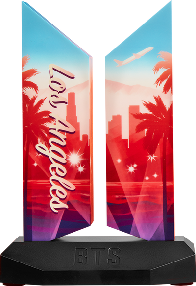 Premium BTS Logo: Los Angeles Edition - LIMITED EDITION (Los Angeles Edition) – Sideshow Collectibles – ActionFigure Brasil