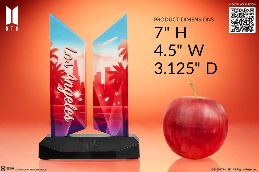 Premium BTS Logo: Los Angeles Edition - LIMITED EDITION (Los Angeles Edition) – Sideshow Collectibles – ActionFigure Brasil