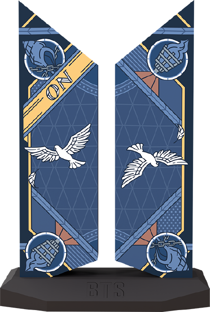 Premium BTS Logo: On Edition - LIMITED EDITION (On Edition) – Sideshow Collectibles – ActionFigure Brasil