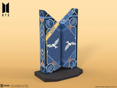 Premium BTS Logo: On Edition - LIMITED EDITION (On Edition) – Sideshow Collectibles – ActionFigure Brasil — embalagem