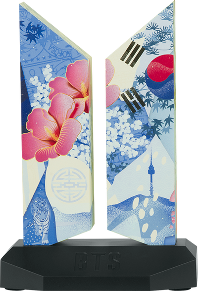 Premium BTS Logo: Seoul Edition - LIMITED EDITION (Seoul Edition) – Sideshow Collectibles – ActionFigure Brasil