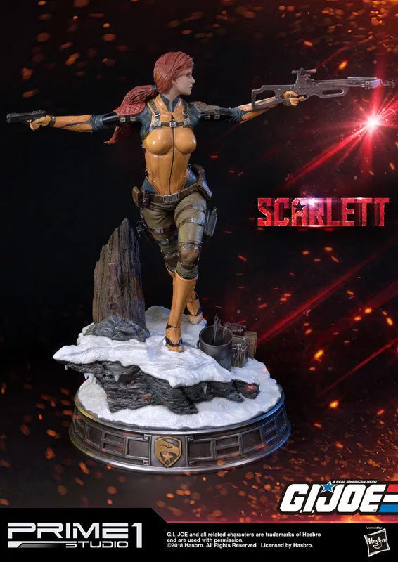 Premium Master Line - G.I. Joe: Scarlet 1/4 Statue(Single Shipment)ㅤ – Prime 1 Studio – ActionFigure Brasil
