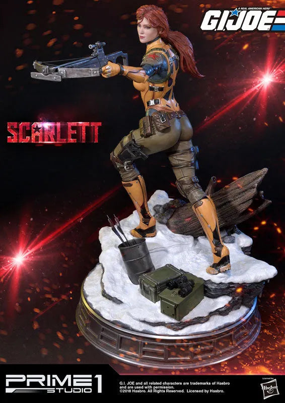 Premium Master Line - G.I. Joe: Scarlet 1/4 Statue(Single Shipment)ㅤ – Prime 1 Studio – ActionFigure Brasil