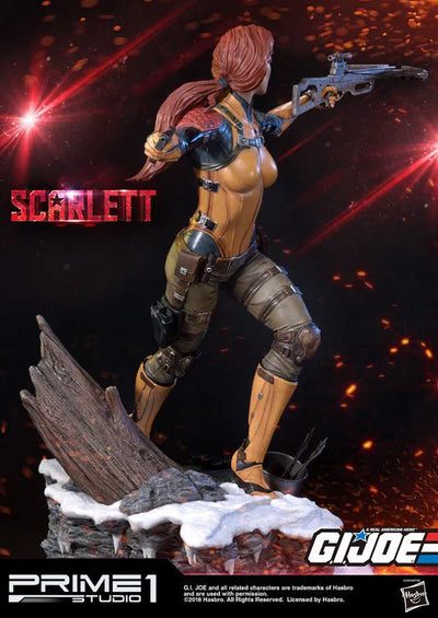 Premium Master Line - G.I. Joe: Scarlet 1/4 Statue(Single Shipment)ㅤ – Prime 1 Studio – ActionFigureBrasil — close