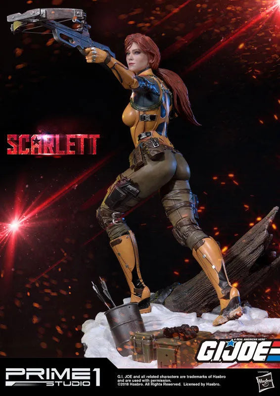 Premium Master Line - G.I. Joe: Scarlet 1/4 Statue(Single Shipment)ㅤ – Prime 1 Studio – ActionFigure Brasil