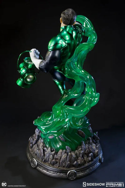 Premium Master Line - Justice League THE NEW52!: Green Lantern 1/4ㅤ – Prime 1 Studio – ActionFigure Brasil — iluminação de estúdio