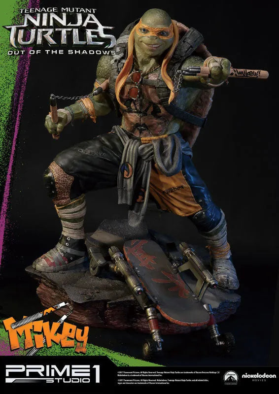 Premium Master Line - Teenage Mutant Ninja Turtles: Out of the Shadows: Michelangeloㅤ – Prime 1 Studio – ActionFigure Brasil