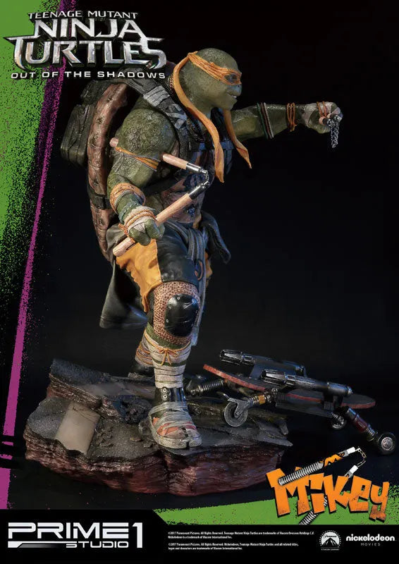 Premium Master Line - Teenage Mutant Ninja Turtles: Out of the Shadows: Michelangeloㅤ – Prime 1 Studio – ActionFigure Brasil