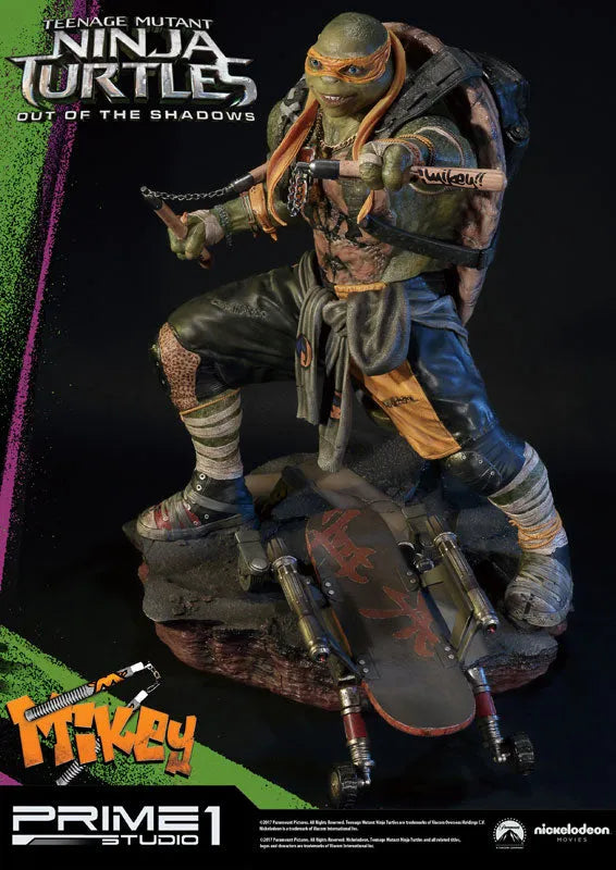 Premium Master Line - Teenage Mutant Ninja Turtles: Out of the Shadows: Michelangeloㅤ – Prime 1 Studio – ActionFigure Brasil