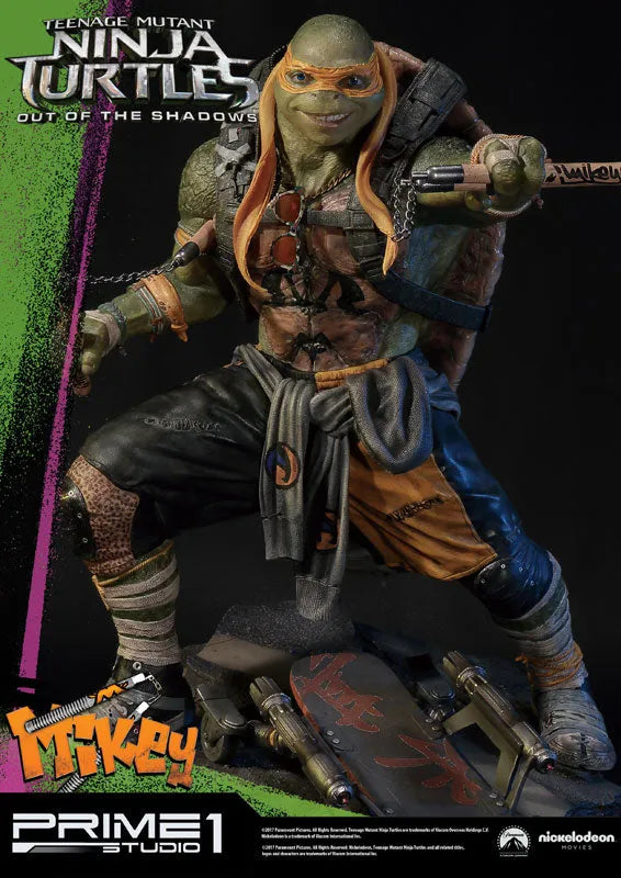 Premium Master Line - Teenage Mutant Ninja Turtles: Out of the Shadows: Michelangeloㅤ – Prime 1 Studio – ActionFigure Brasil