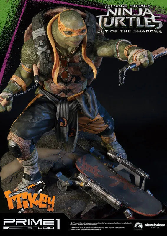 Premium Master Line - Teenage Mutant Ninja Turtles: Out of the Shadows: Michelangeloㅤ – Prime 1 Studio – ActionFigure Brasil