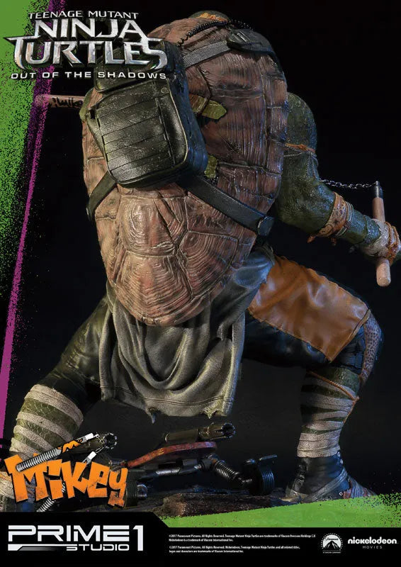 Premium Master Line - Teenage Mutant Ninja Turtles: Out of the Shadows: Michelangeloㅤ – Prime 1 Studio – ActionFigure Brasil