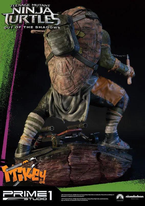 Premium Master Line - Teenage Mutant Ninja Turtles: Out of the Shadows: Michelangeloㅤ – Prime 1 Studio – ActionFigure Brasil