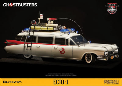 Premium Ultimate Masterpiece Ghostbusters 1984 1/6 Vehicle ECTO-1(Provisional Pre-order)ㅤ – Blitzway – ActionFigure Brasil — ângulo diferente