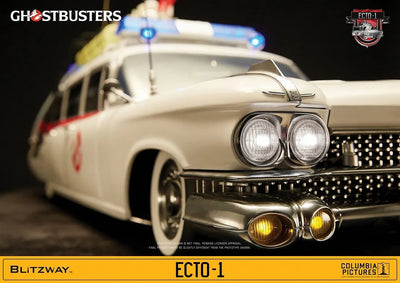 Premium Ultimate Masterpiece Ghostbusters 1984 1/6 Vehicle ECTO-1(Provisional Pre-order)ㅤ – Blitzway – ActionFigure Brasil — embalagem