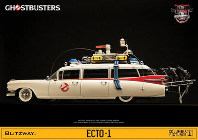 Premium Ultimate Masterpiece Ghostbusters 1984 1/6 Vehicle ECTO-1(Provisional Pre-order)ㅤ – Blitzway – ActionFigure Brasil — ângulo diferente