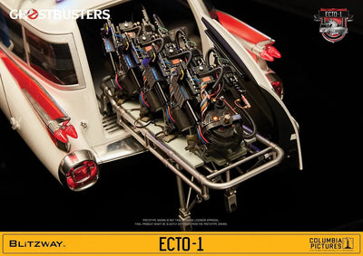 Premium Ultimate Masterpiece Ghostbusters 1984 1/6 Vehicle ECTO-1(Provisional Pre-order)ㅤ – Blitzway – ActionFigure Brasil — close