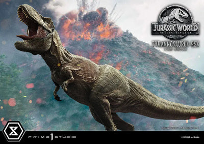 Prime Collectible Figure Jurassic World: Fallen Kingdom T-REXㅤ – Prime 1 Studio – ActionFigure Brasil — ângulo diferente